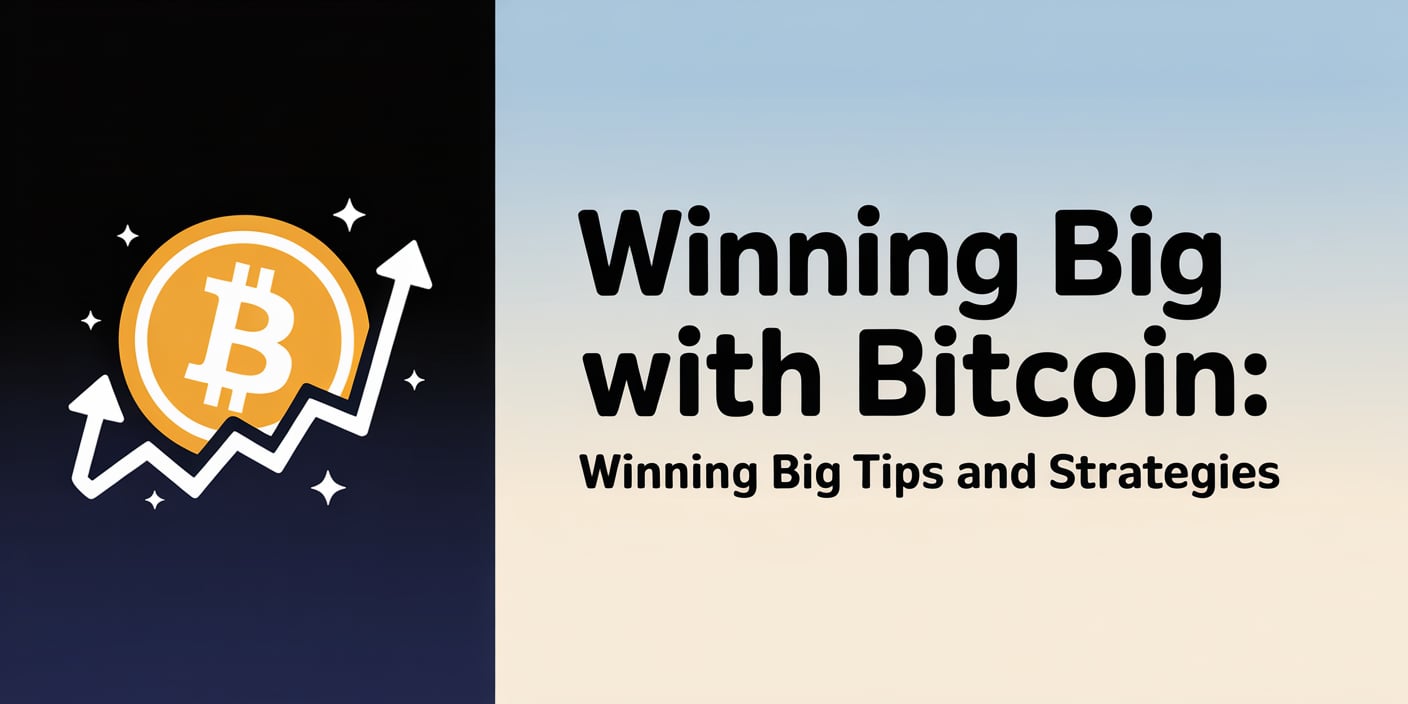 Winning Big with Bitcoin: Winning Big Tips and Strategies